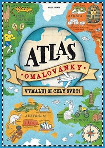 Atlas omalovánky - Vymaluj si celý svět!