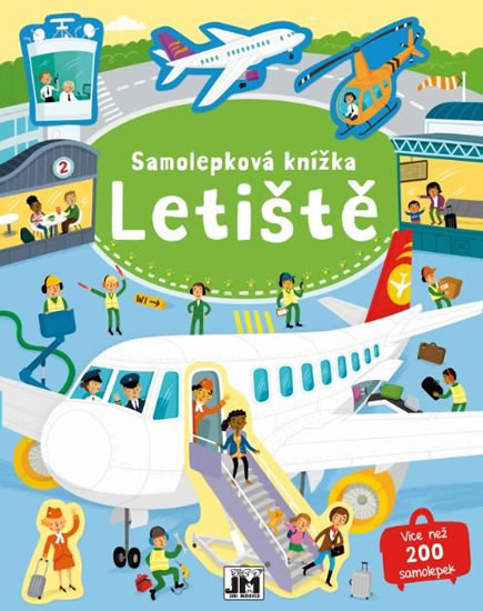 Levně Letiště - Samolepková knížka - neuveden