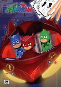 PJ Masks - Omalov&#225;nky A4