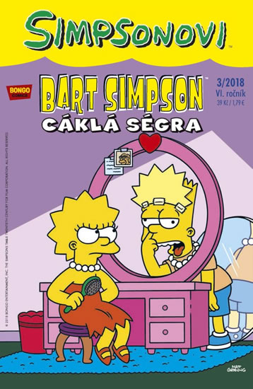 Simpsonovi - Bart Simpson 3/2018 - Cáklá ségra - Groening Matt