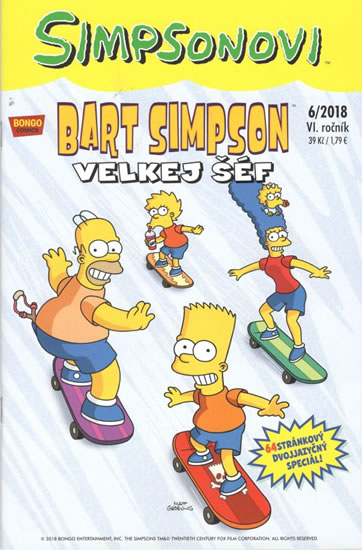 Levně Simpsonovi - Bart Simpson 6/2018 - Velkej šéf - kolektiv autorů