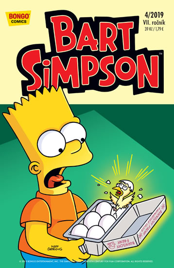 Simpsonovi - Bart Simpson 4/2019 - kolektiv autorů