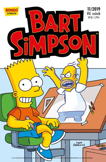 Levně Simpsonovi - Bart Simpson 11/2019 - kolektiv autorů