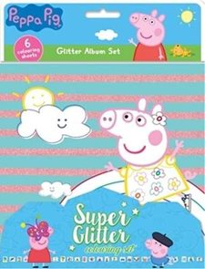 Pras&#225;tko Peppa - Třpytiv&#233; omalov&#225;nky
