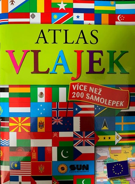 Atlas vlajek se samolepkami - neuveden
