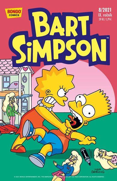 Simpsonovi - Bart Simpson 8/2021 - kolektiv autorů