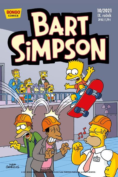Simpsonovi - Bart Simpson 10/2021 - kolektiv autorů