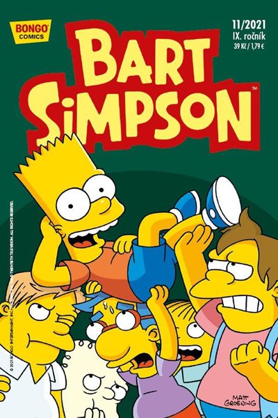 Levně Simpsonovi - Bart Simpson 11/2021 - kolektiv autorů