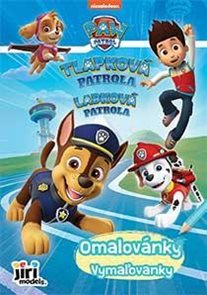 Tlapková patrola - Omalovánky A5+
