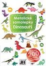 Metalické samolepky Dinosauři