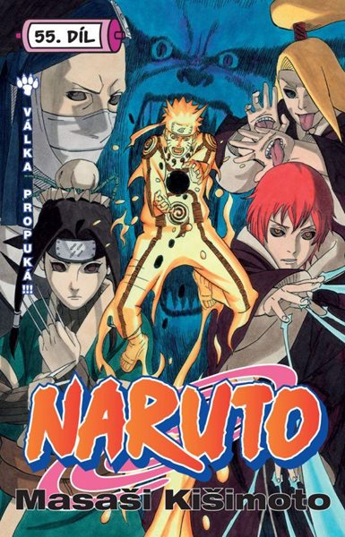 Naruto 55 - Válka propuká - Kišimoto Masaši