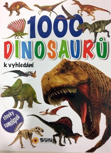 Levně 1000 dinosaurů k vyhledání - neuveden