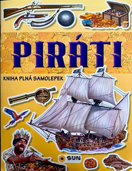 Levně Pirát - Kniha plná samolepek - neuveden