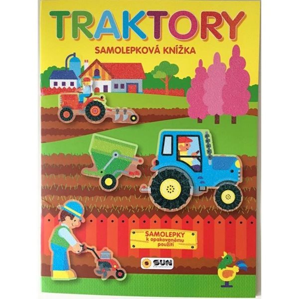Traktory - samolepková knížka - neuveden