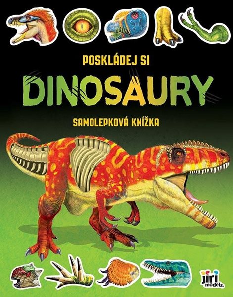 Poskládej si Dinosauři - Samolepková knížka - neuveden