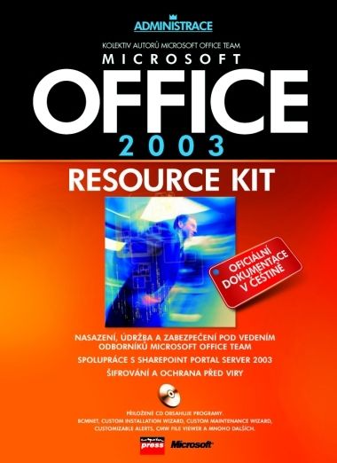 Levně Office 2003 Resource Kit + CD - Office Team Microsoft - 18x23 cm