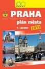Praha plán města 1: 20 000