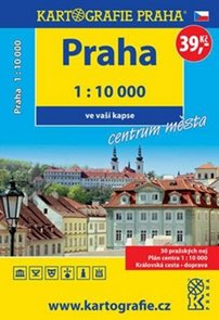 Praha centrum města 1: 10 000