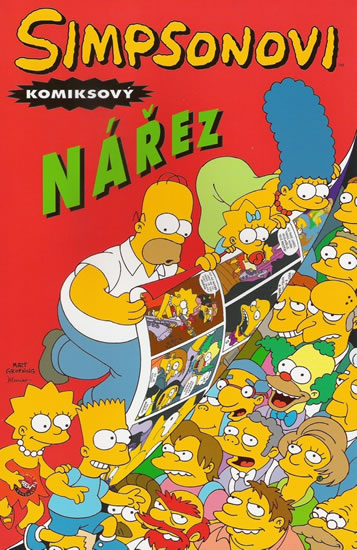 Simpsonovi Komiksový nářez - Groening Matt, Morrison Bill - 16,7x25,8