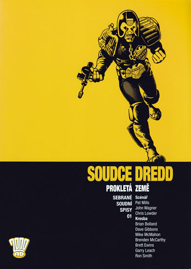Soudce Dredd 01 - Prokletá země - Mills Pat - 18,8x25,8