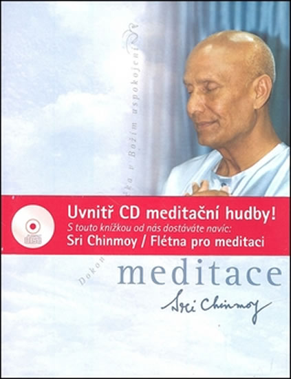 Meditace + CD Flétna pro meditaci - Chinmoy Sri - 15,7x19,5