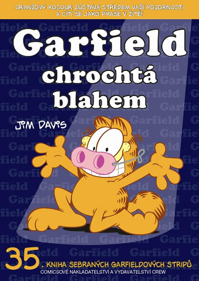 Levně Garfield chrochtá blahem (č.35) - Davis Jim - 21x30