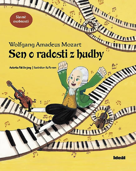 Sen o radosti z hudby - Wolfgang Amadeus Mozart - jong-Un Pak - 22,6x27,7