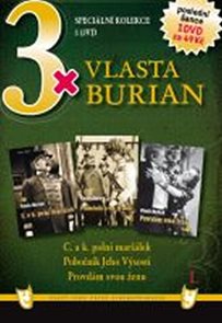 3x DVD - Vlasta Burian I.