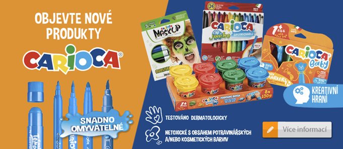 Představujeme Cariocu 🎨 + 20% SLEVA hned na start