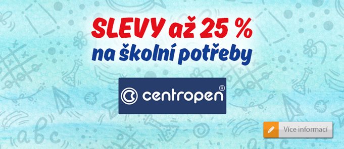 ✨ SLEVA až 25 % na školní potřeby Centropen
